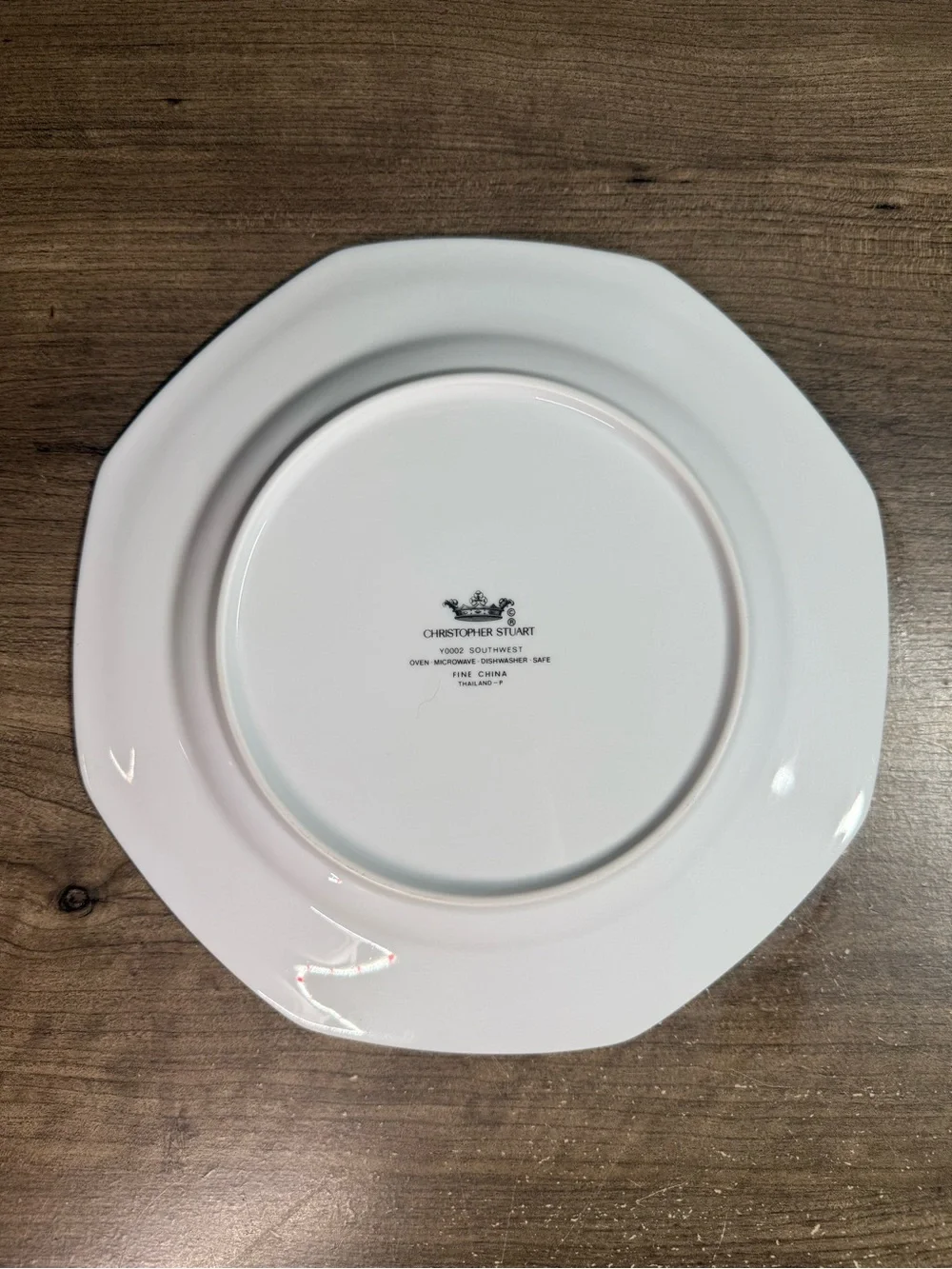(4) Christopher Stuart Southwest Y0002 Fine China Salad Desert Bread Plate 8”